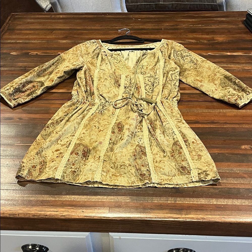 Ralph Lauren Demin & Supply Paisley Western Vintage Dress Medium